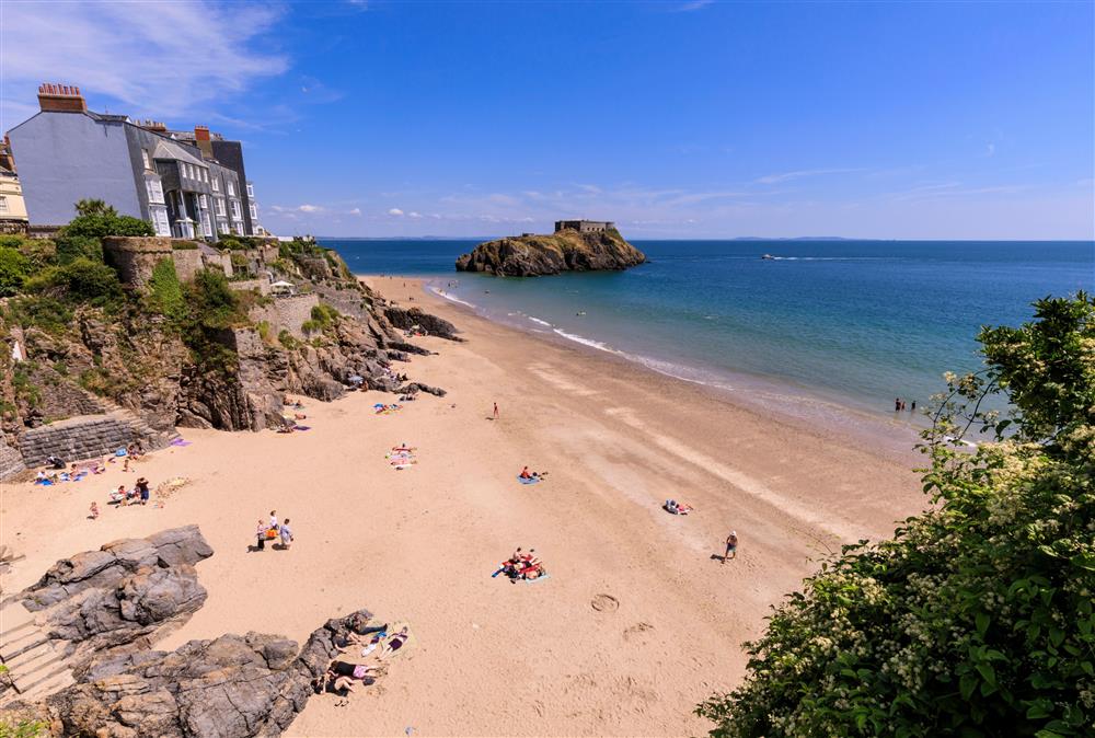 Glorious sandy beach just 80 yards from Chart House  (photo 2) at Chart House, Tenby