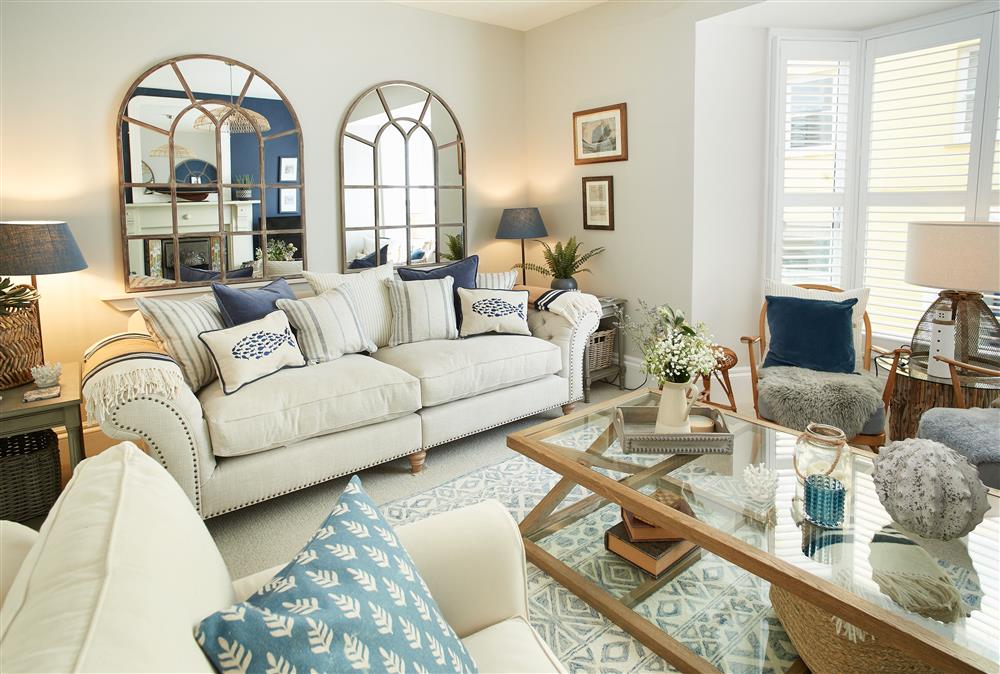 The elegant main sitting room residing on the first floor