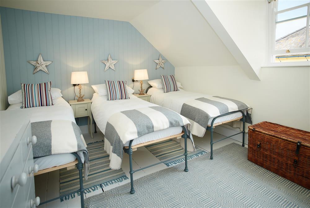 Third floor: Children\u0027s room with three 2\u00276 single beds (two of which can be made into a king-size bed with advance booking)