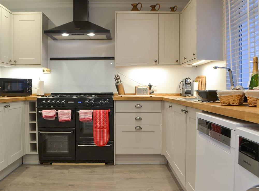 Roomy and very well appointed kitchen at Chartfield in Windermere, Cumbria