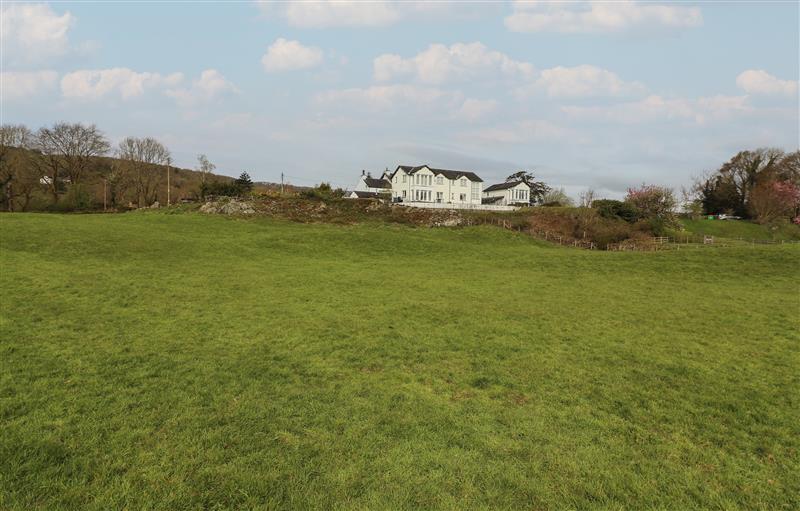 Rural landscape at Chase View, Bowland Bridge near Bowness-On-Windermere