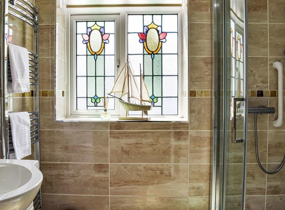 Shower room at Chaseley House in Blackpool, Lancashire