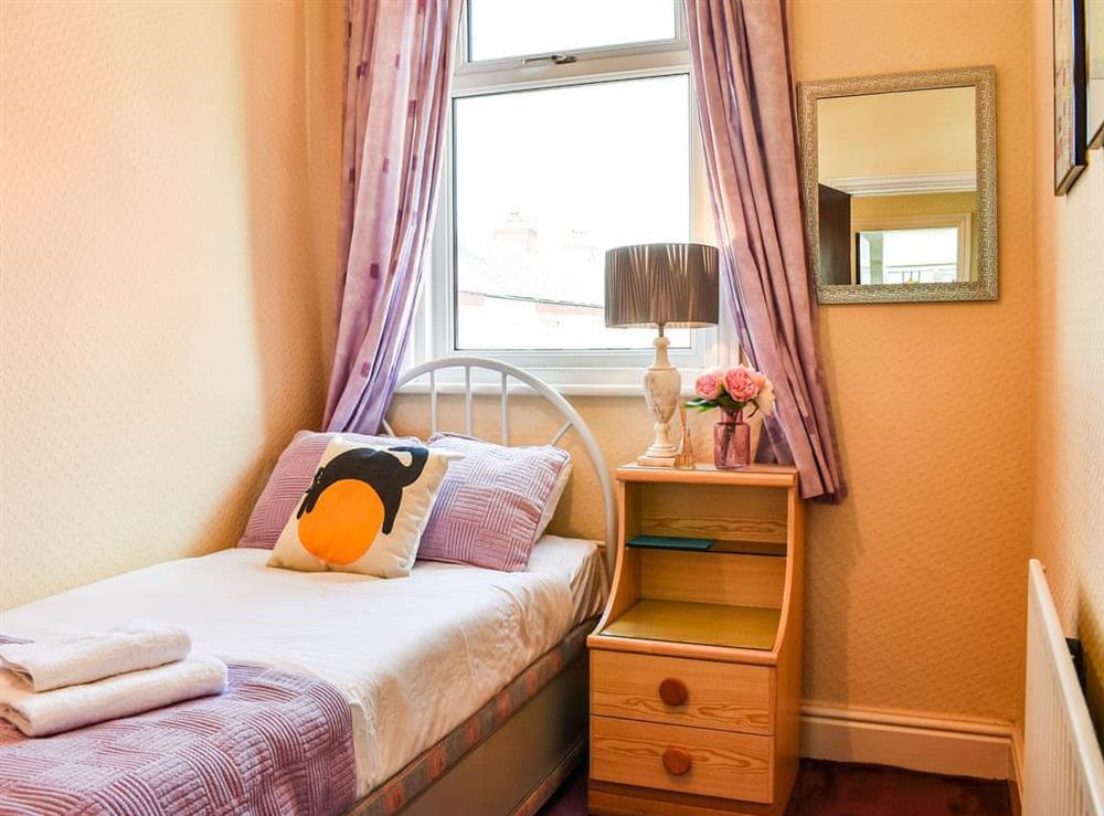 Single bedroom at Chaseley House in Blackpool, Lancashire