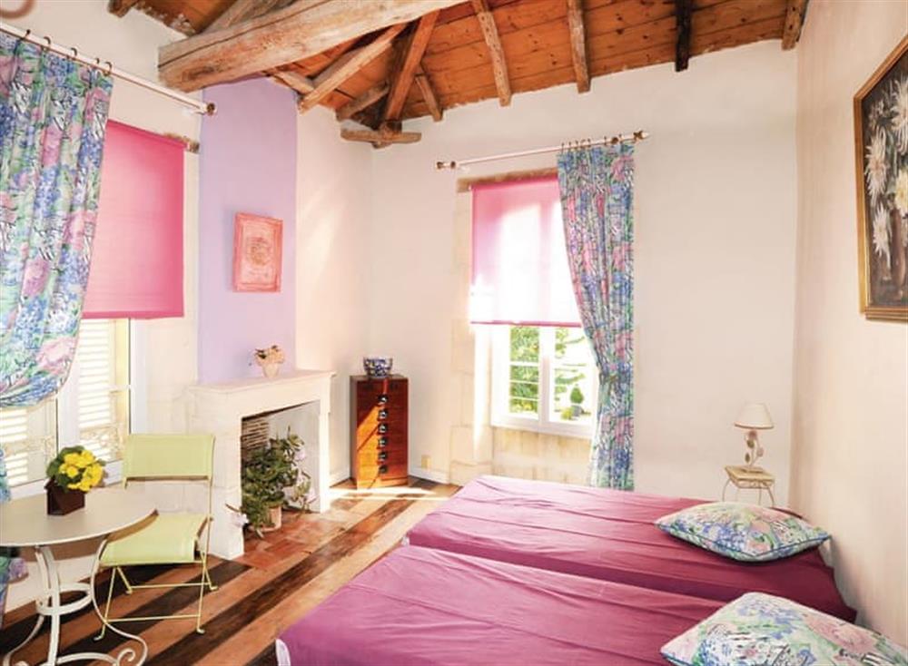 Bedroom (photo 3) at Ch&acirc;teau du Treuil in Burie, Charente-Maritime, France