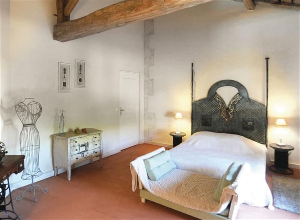 Bedroom at Ch&acirc;teau du Treuil in Burie, Charente-Maritime, France