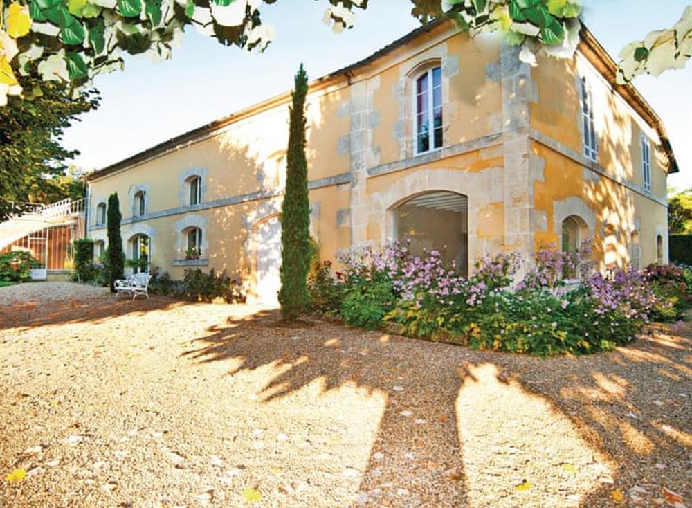 Exterior at Ch&acirc;teau du Treuil in Burie, Charente-Maritime, France