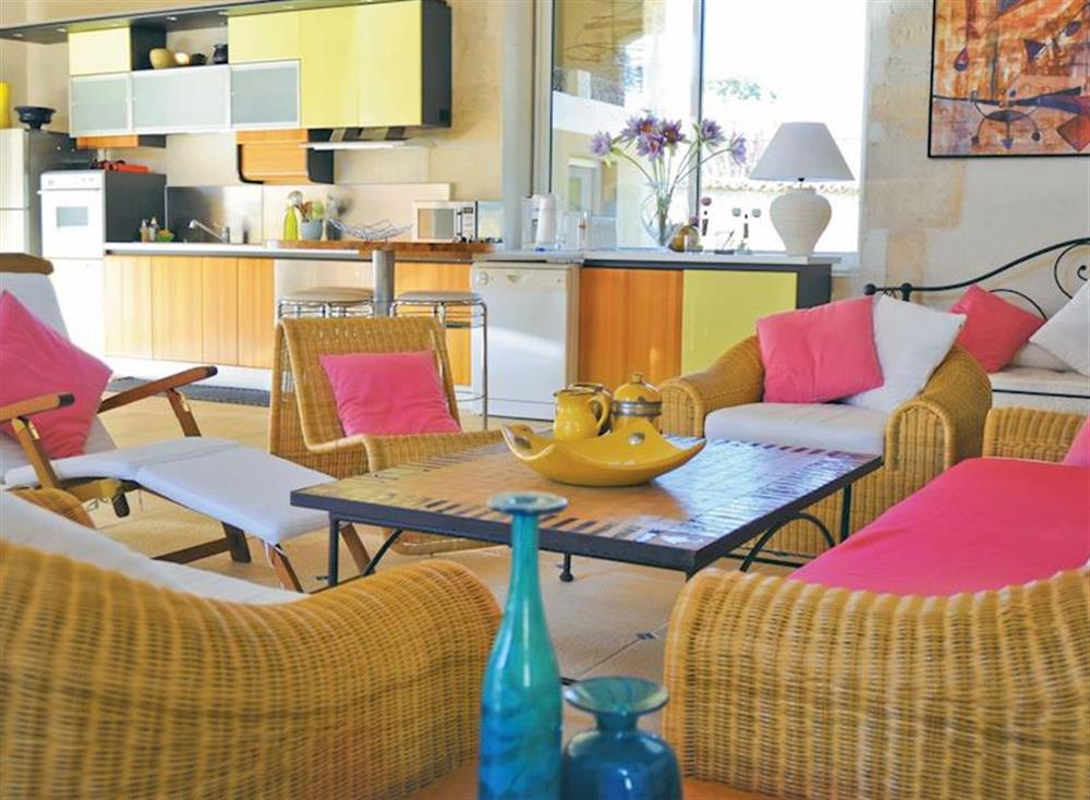 Inside at Ch&acirc;teau du Treuil in Burie, Charente-Maritime, France