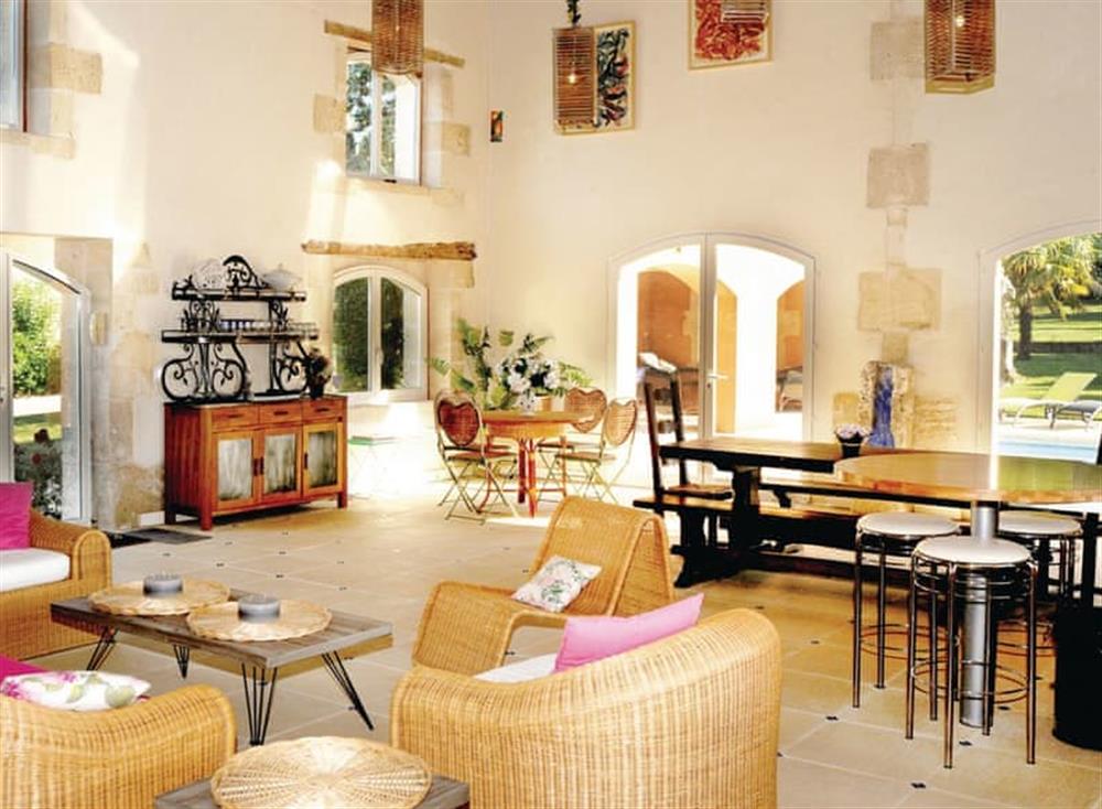 Interior at Ch&acirc;teau du Treuil in Burie, Charente-Maritime, France