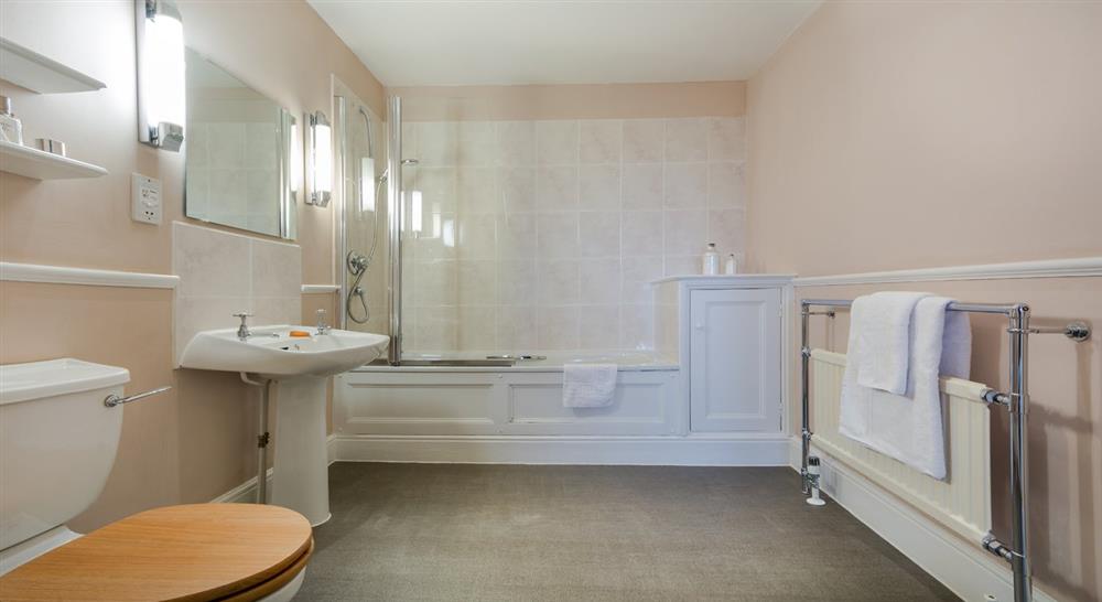 The double bedroom en-suite at Chatham in Falmouth, Cornwall