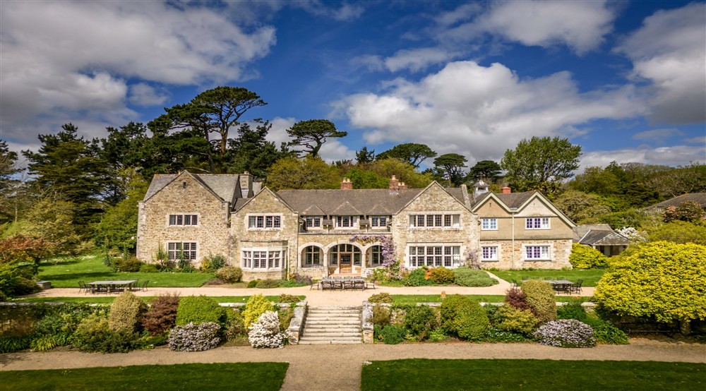 The exterior of Chatham, Bosveal and Court, Cornwall at Chatham in Falmouth, Cornwall