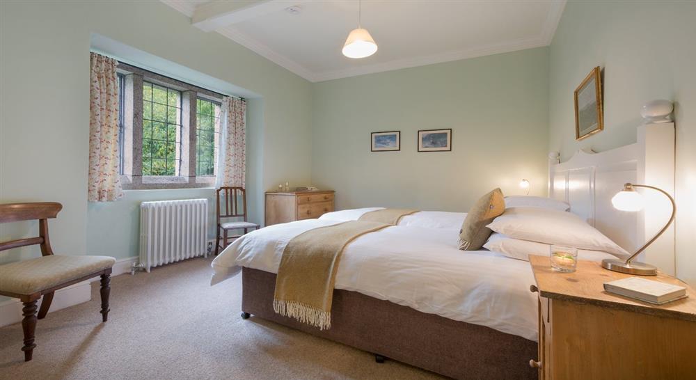The second twin bedroom at Chatham in Falmouth, Cornwall