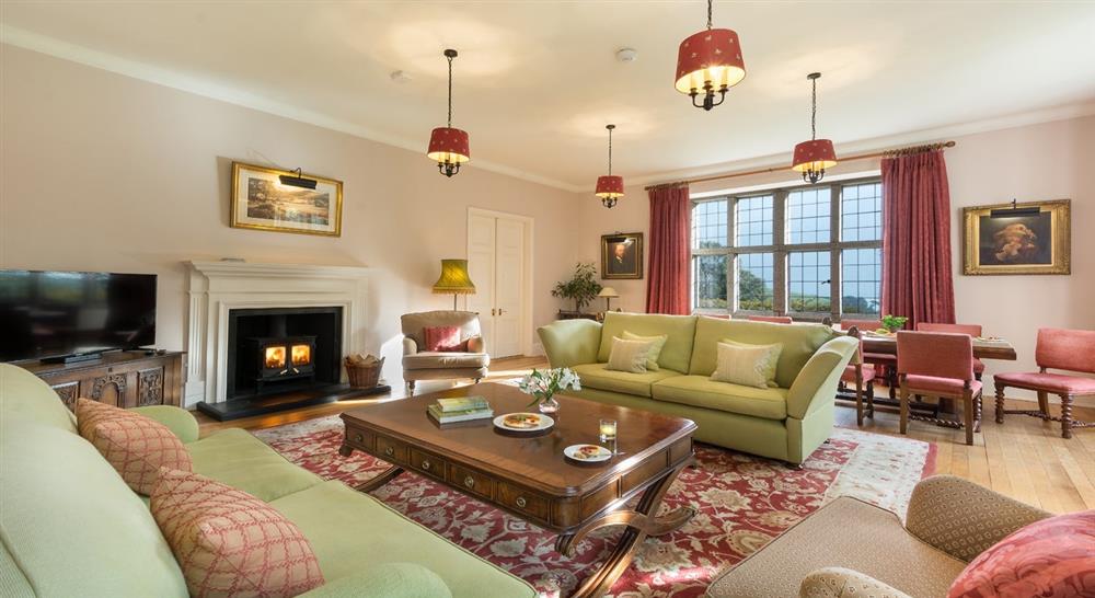 The sitting room at Chatham in Falmouth, Cornwall