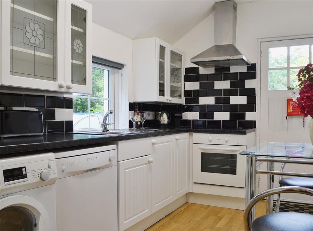 Kitchen/diner at Checkers Cottage in Beauly, Inverness-Shire
