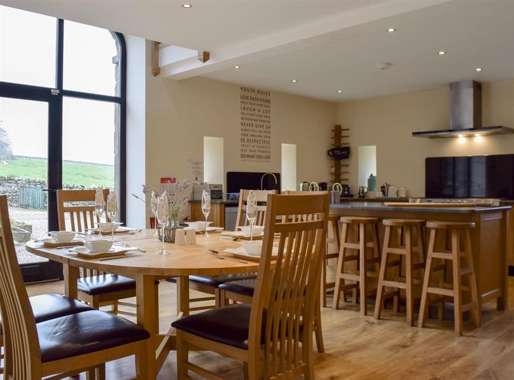Light and airy kitchen/ dining room at Cheery Nook in Penrith, Cumbria