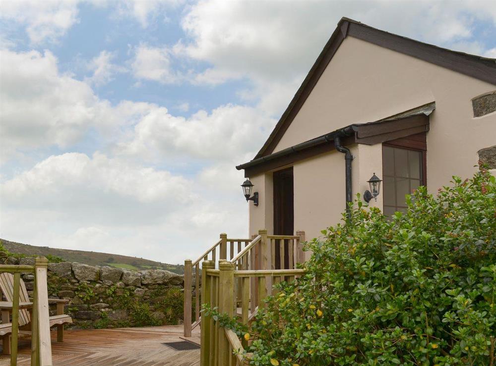 Outside Cheesewring Cottage at Cheesewring Cottage, 