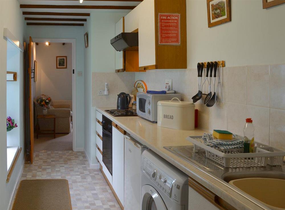 The kitchen at Cheesewring Cottage, 