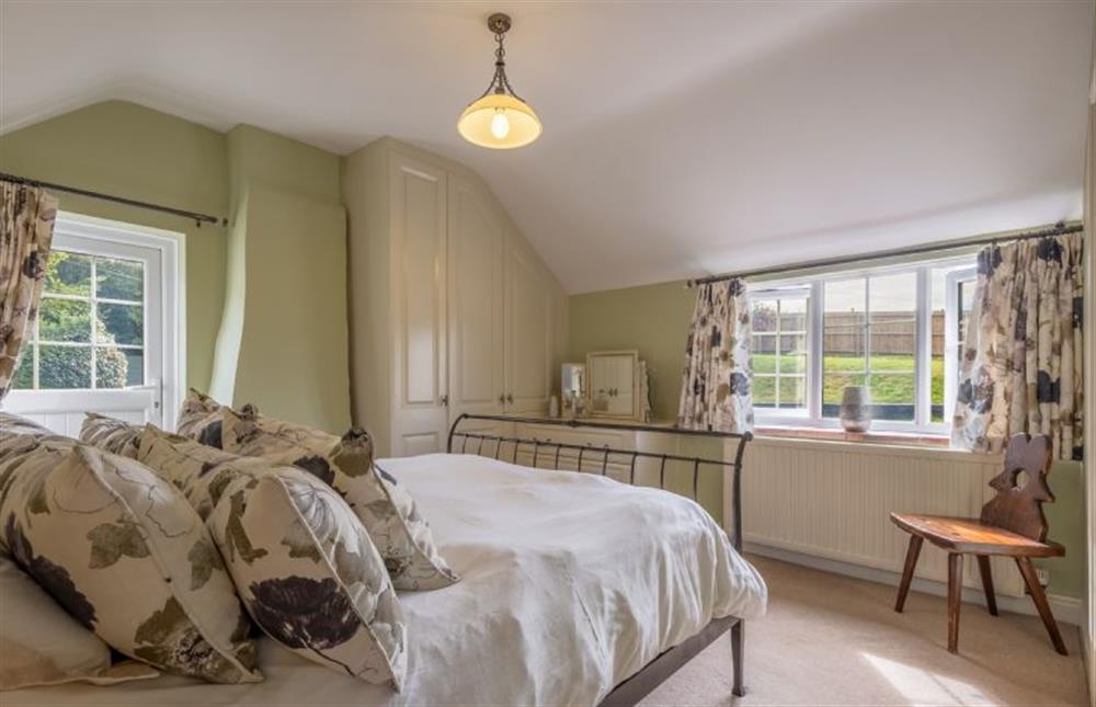 First floor: The king-size bedroom has a balcony at Cheney Hollow (4), Heacham near Kings Lynn