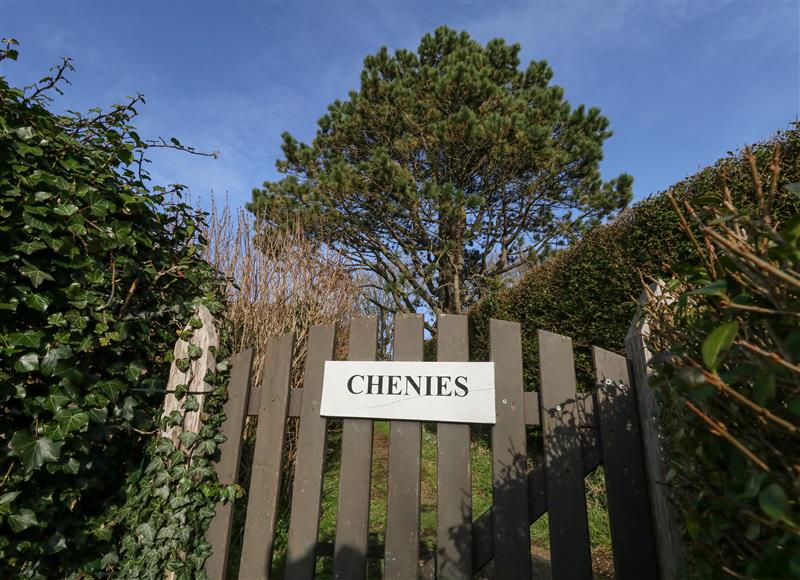 This is the garden at Chenies, Osmington