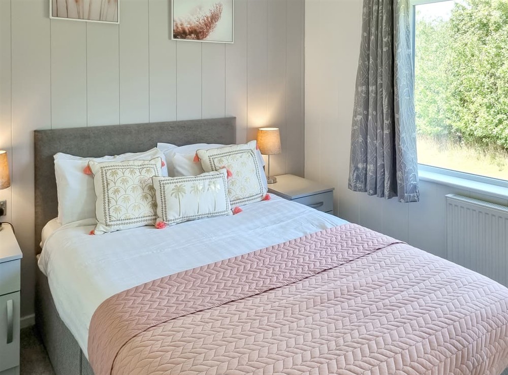 Double bedroom at Cherry Blossom 38 in Fitling, near Burton Pidsea, North Humberside