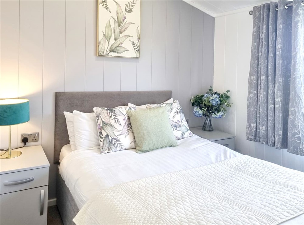 Double bedroom at Cherry Blossom 40 in Fitling, near Burton Pidsea, North Humberside