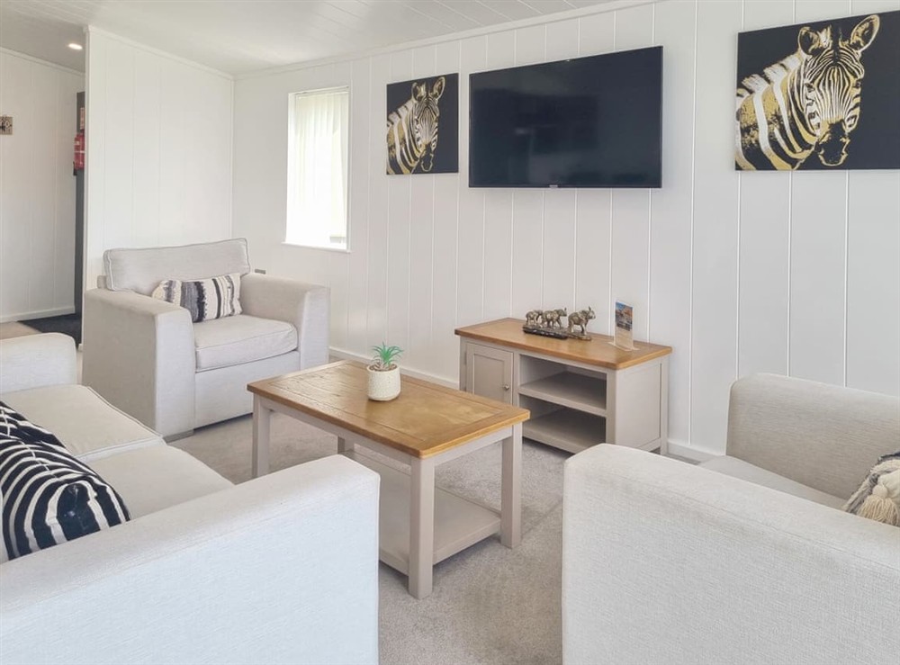 Living area at Cherry Blossom 40 in Fitling, near Burton Pidsea, North Humberside