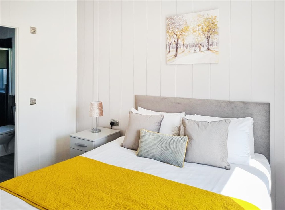 Double bedroom at Cherry Blossom 43 in Fitling, near Burton Pidsea, North Humberside