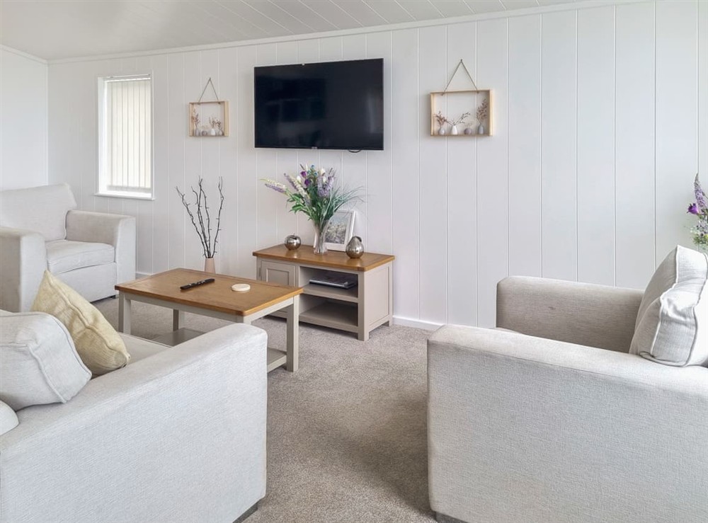 Living area at Cherry Blossom 48 in Fitling, near Burton Pidsea, North Humberside