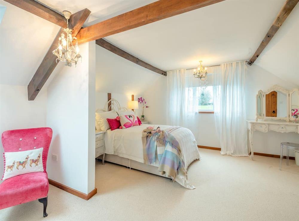 Double bedroom at Cherry Blossom Barn in Stoke Holy Cross, Norfolk