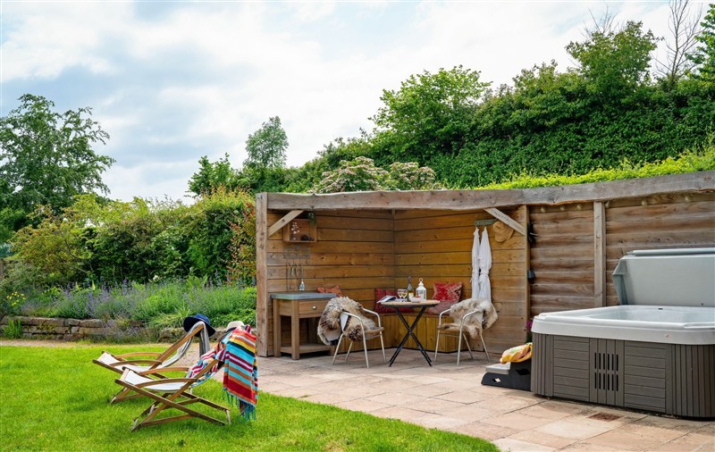 Enjoy the garden at