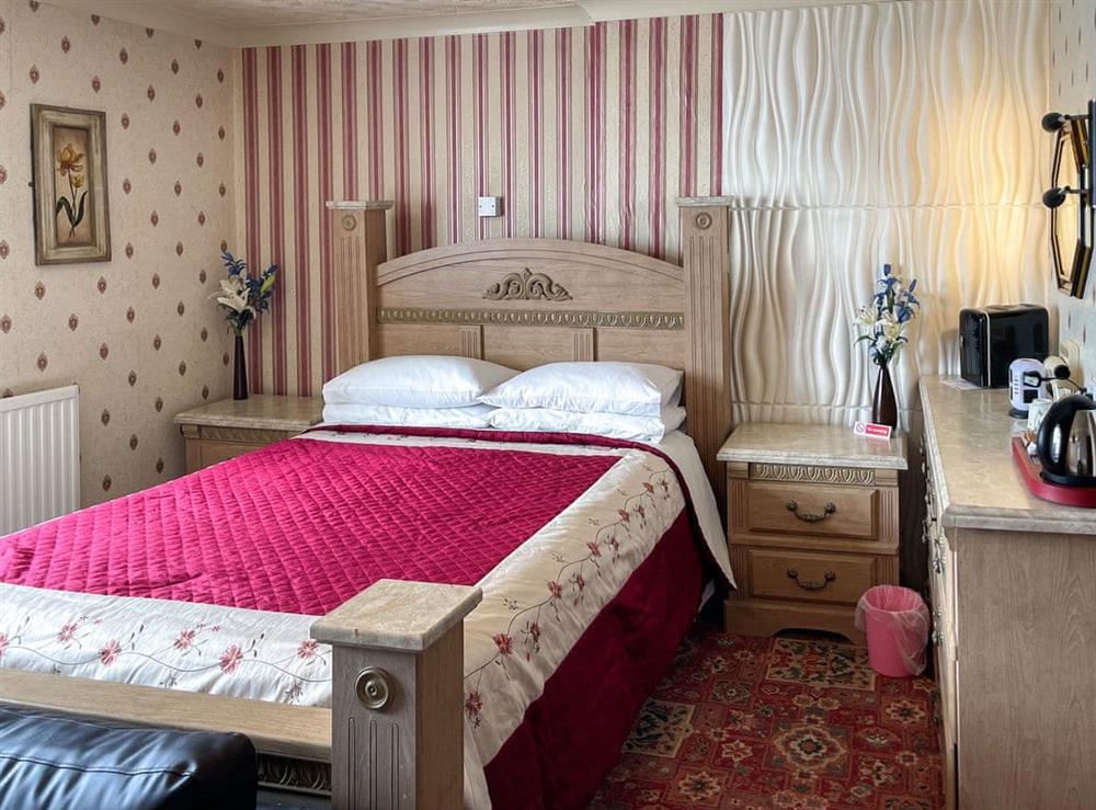 Double bedroom at Cherry Blossom Inn in Blackpool, Lancashire