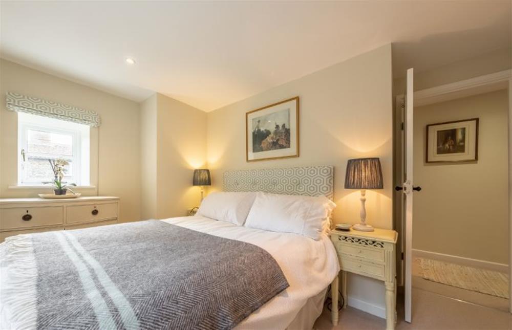 First floor: Bedroom two with double bed at Cherry Hill, North Creake near Fakenham