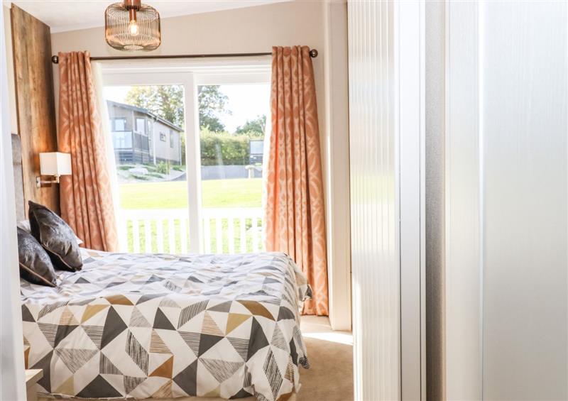 This is a bedroom at Cherry Lodge, Newton Abbot