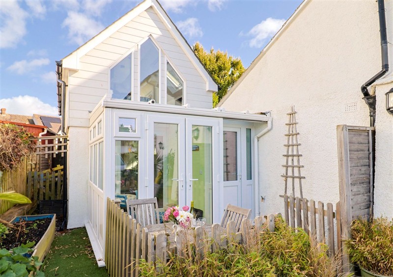 Outside at Cherry Pip, Charmouth