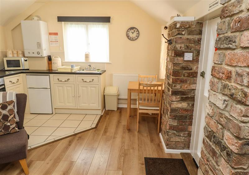 This is the kitchen at Cherry Pips, Saltfleetby