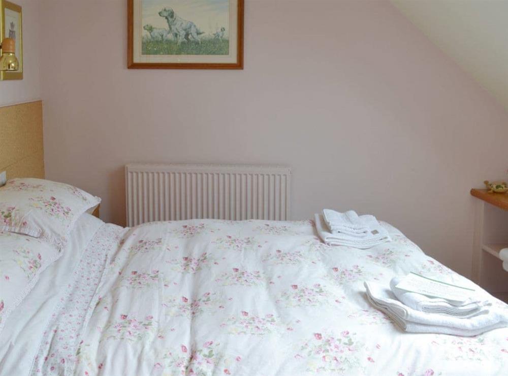 Comfy double bedroom at Cherry Tree Cottage in Bovey Tracey, Devon