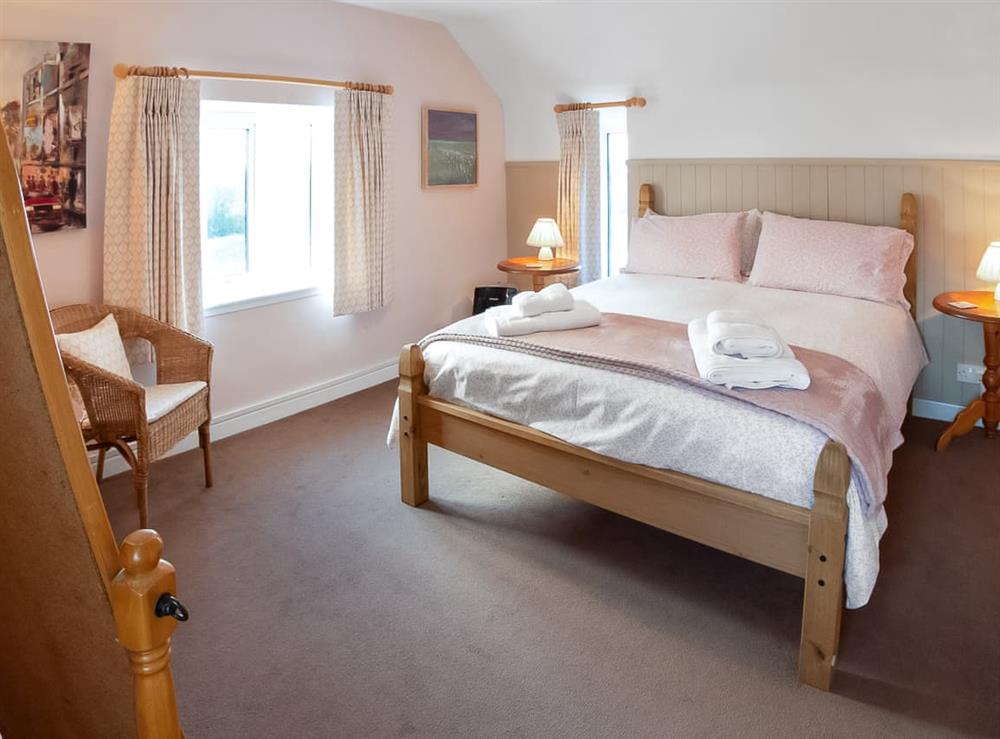 Double bedroom at Cherry Tree Cottage in Cheddar, Somerset
