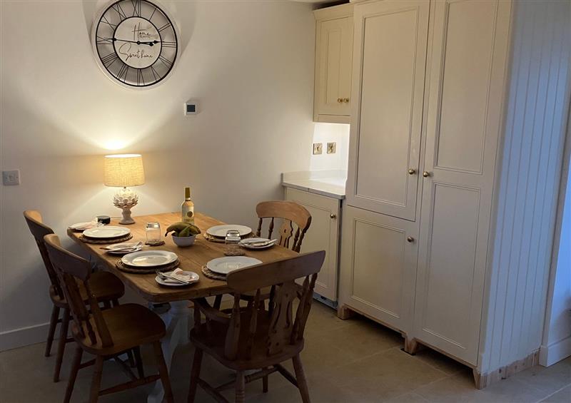 The dining room at Cherry Tree cottage, Sandhead