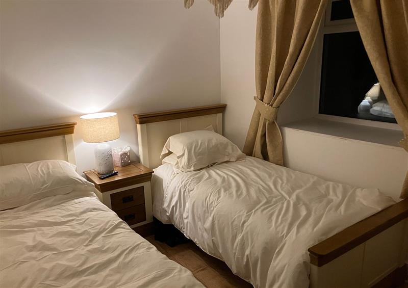 This is a bedroom at Cherry Tree cottage, Sandhead