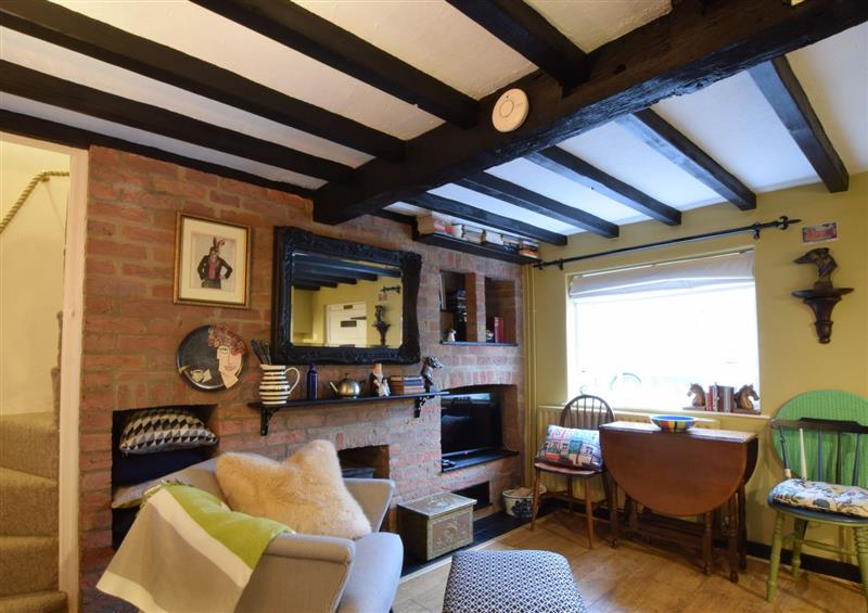 The living area at Cherry Tree Cottage, Woodbridge, Woodbridge