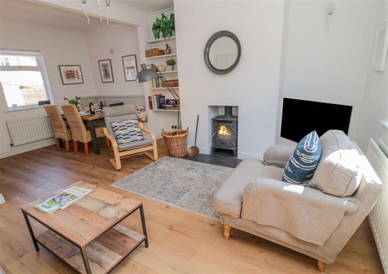 Relax in the living area at Cherry Tree House, Amble