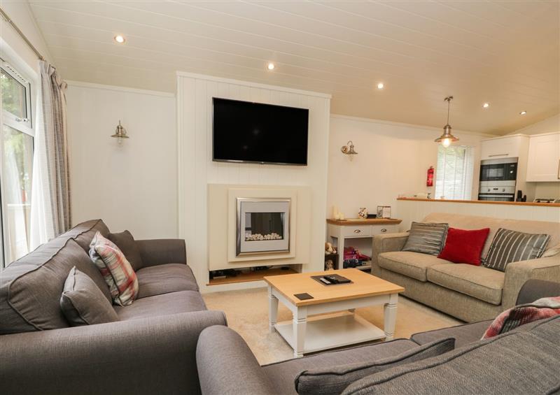 Enjoy the living room at Cherry Tree Lodge, Windermere