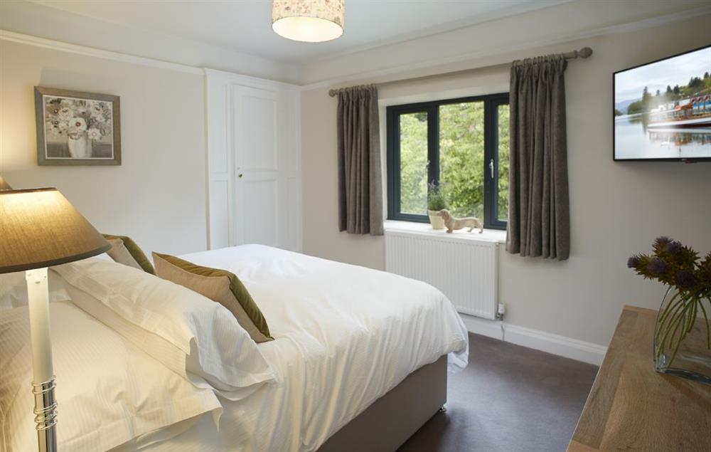 Fourth bedroom with garden views at Cherry Trees, Bowness-on-Windermere