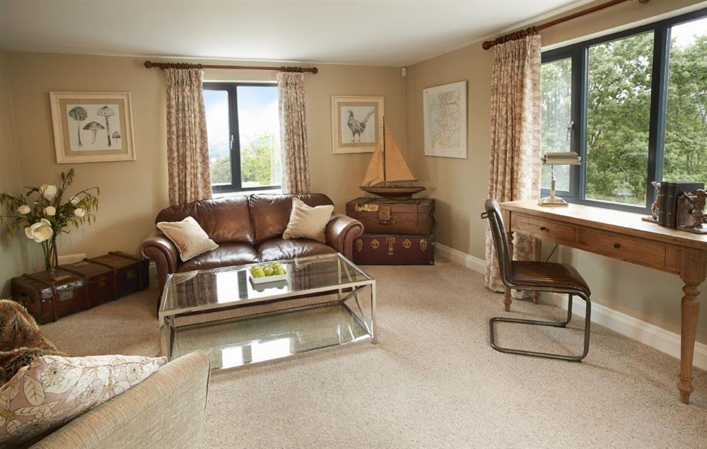 Study/reception room with dual aspect views up and across Lake Windermere at Cherry Trees, Bowness-on-Windermere