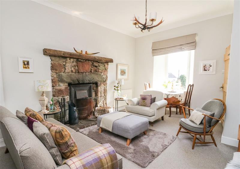 Enjoy the living room at Cherry Trees Cottage, Furnace near Inveraray