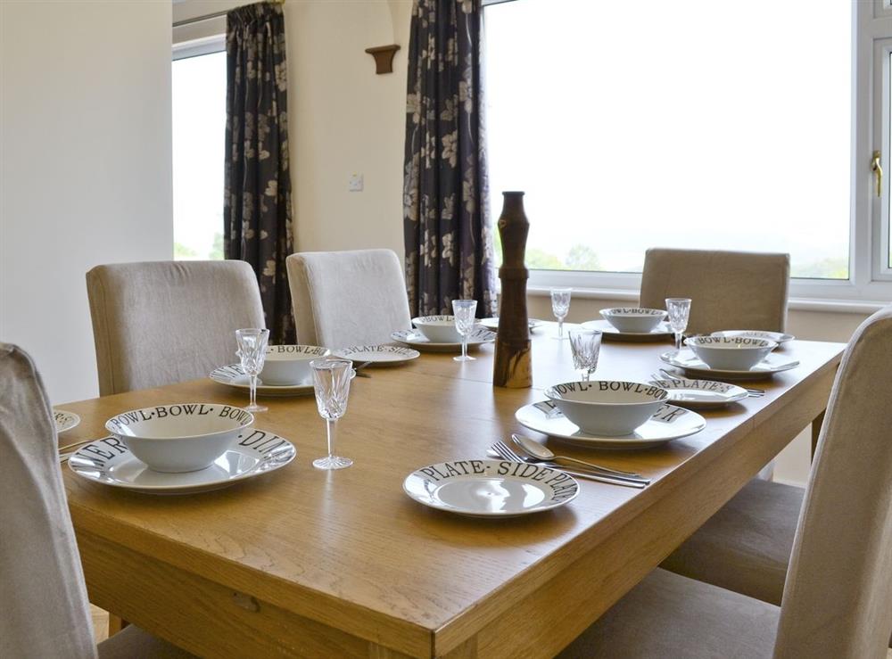 Dining Area at Cherry Trees in Haverfordwest, Dyfed