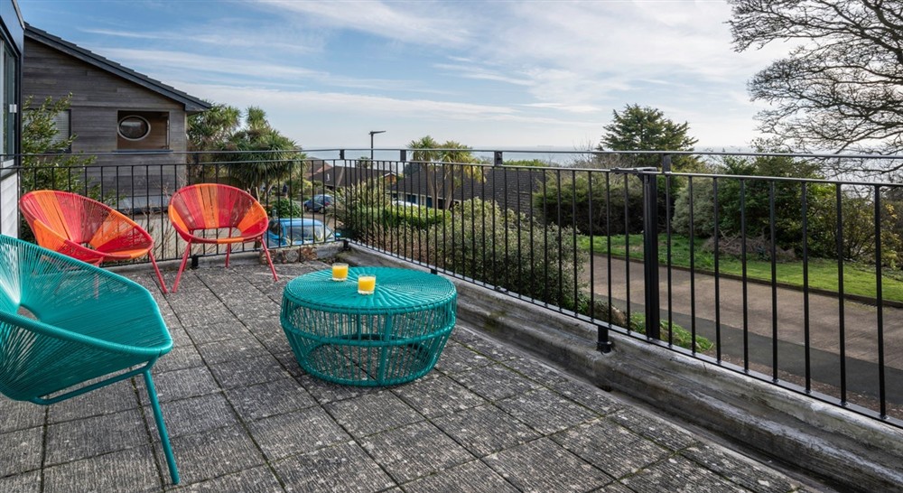 The balcony (photo 3) at Chert in Ventnor, Isle Of Wight