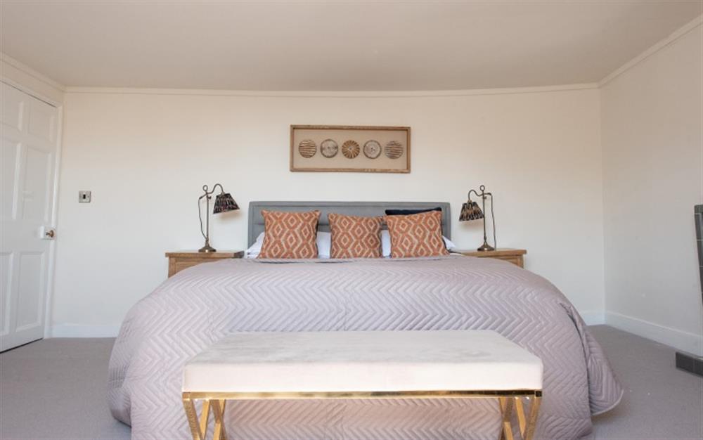 Stylish bedroom 2 at Chesil Bank in Lyme Regis