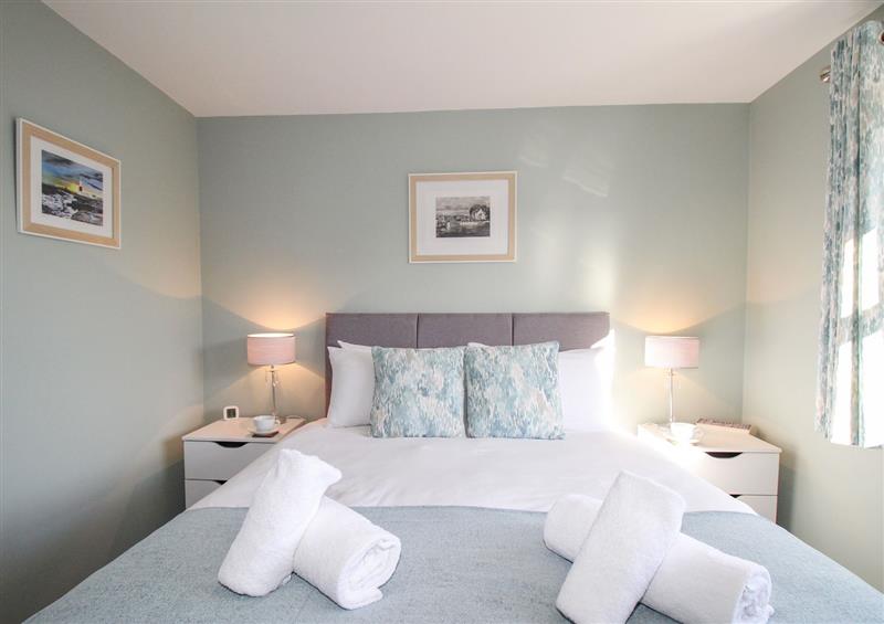 One of the 2 bedrooms at Chesil Retreat, Weymouth
