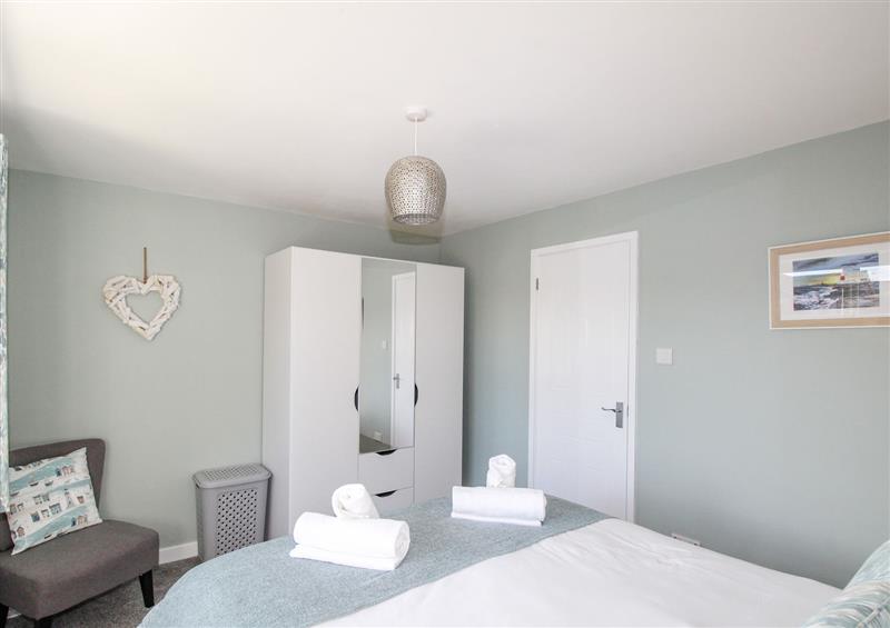 One of the bedrooms at Chesil Retreat, Weymouth