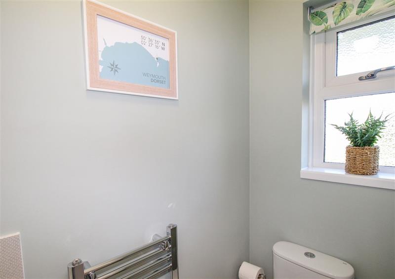 This is the bathroom at Chesil Retreat, Weymouth